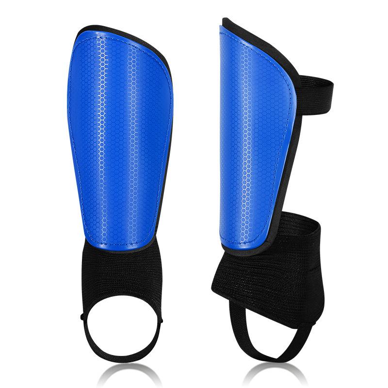 Professional Adult Shin Guards with Ankle Protection and Honeycomb Calf Inserts for Football, Kids Knee Pads Included