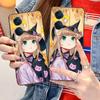 Anime Kinako Hara Mobile Phone Case for OPPO Reno 14 13 12 11 10 9 8 7 6 5 F T Pro 5G Colorful Printing Cover Cellphones Luxury