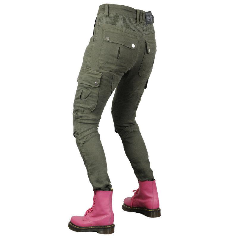 Motorcycle jeans, female rider motorcycle pants, Kevlar tear-resistant cycling drop-resistant pants