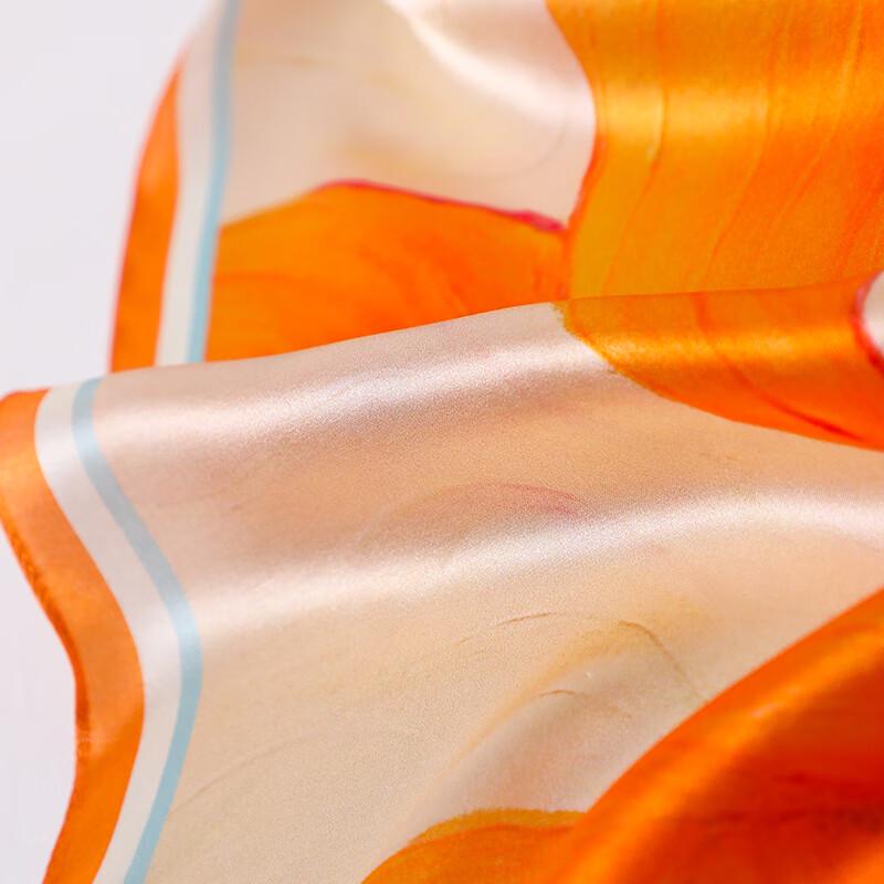 Hang Silk Road Women's Mulberry Silk Scarf & Aromatherapy Gift Set