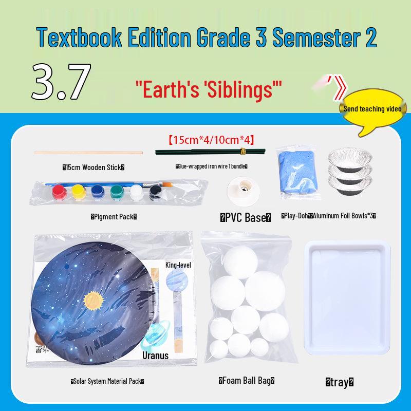 Third Grade Science Experiment Kit: Earth s Siblings – Teaching Aids & Materials
