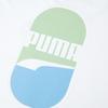 Puma Downtown 180 Logo Design Casual Round Neck T-Shirt Unisex Tops White 626086-02