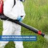 Hochleistungs-Kunststoffschlauch für BR450 BR700 BR800 Laubbläser Sorgt für sichere Verbindung Werkzeugzubehör Schlauch