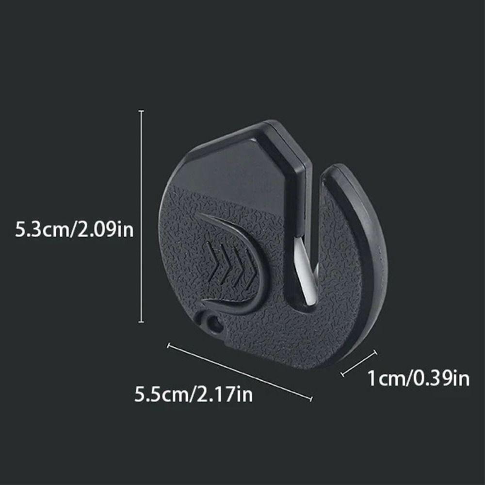 Mini Knife Sharpener ABS Sharpening Stone Kitchen Accessories Keychain Whetstone Outdoor