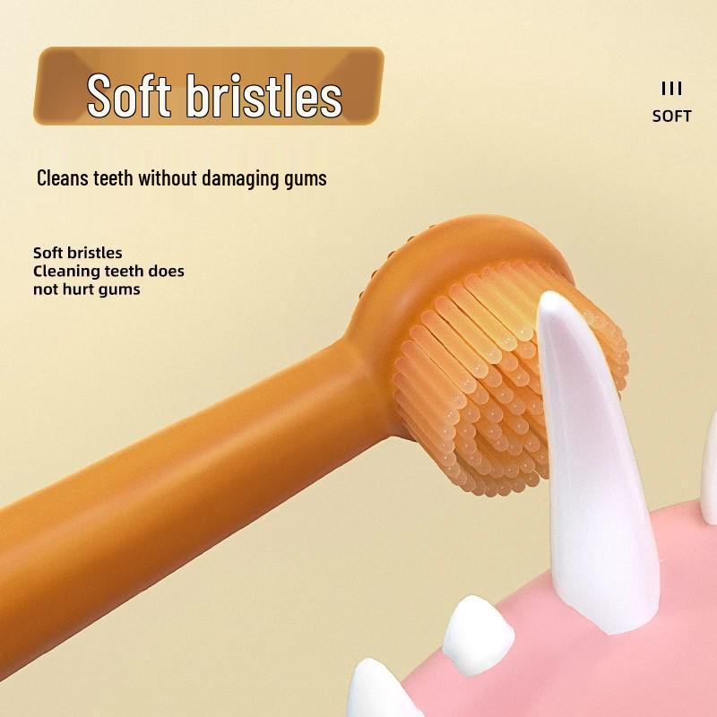 Newcomer Pet Toothbrush & Toothpaste for Cats & Small Dogs - Tartar and Bad Breath Remover