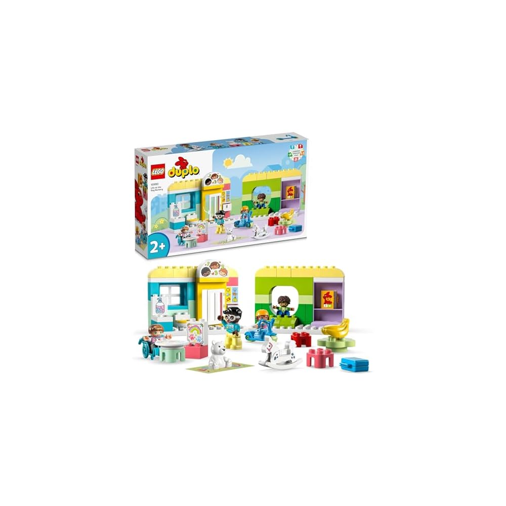 LEGO DUPLO Fun Preschool Town Building Blocks Toy for Kids Age 1.5 to 4 Years Educational Playset 10992