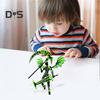 Devil Robot Action Figure with Wing Weapon Accessory Movable Joints 3D Printed Robot Model Toy Stress Relief Articulated Dummy Figurine Decoration