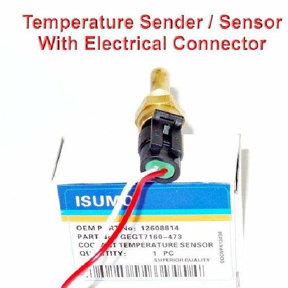 Coolant Temperature Sensor W / Connector Fits:: Buick Cadillac Chevrolet GMC &