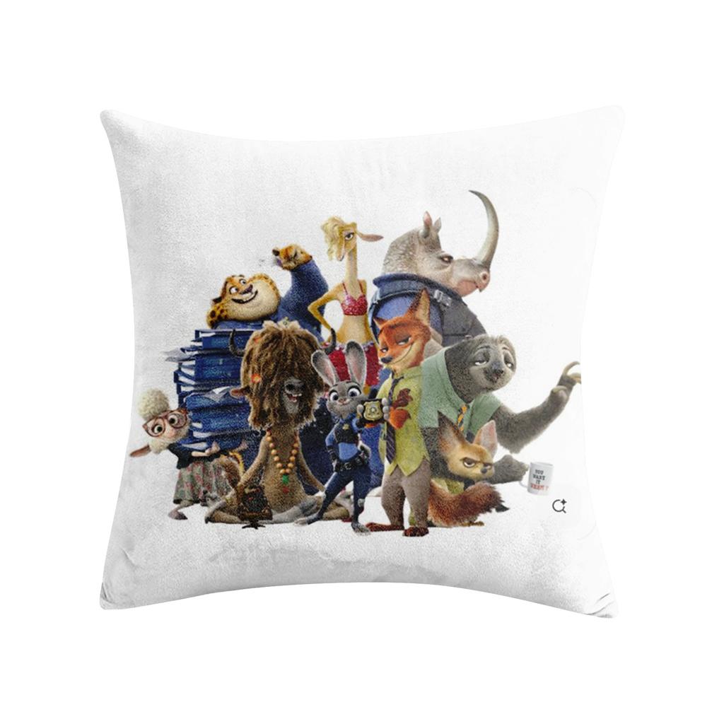 Printed Pillowcase Square Pillowcase Sofa Pillowcase No Core Comfortable Pillowcase
