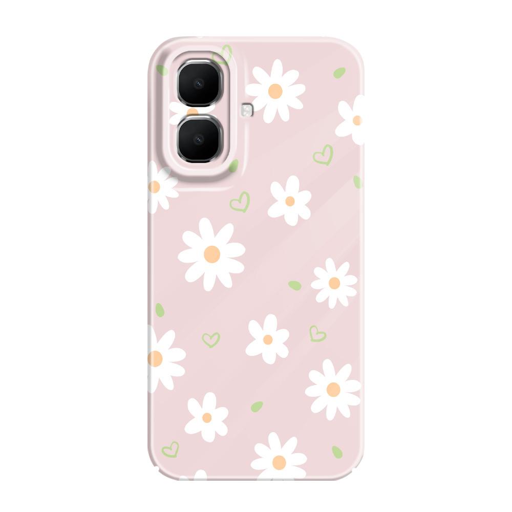 Tender Daisy Phone Case For Infinix Smart 10 Plus 9 8 7 6 Film Hard Cover