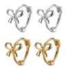 Butterfly Knot Earrings Bowknot Studs Ear Rings Ornament for Trendy Individuals