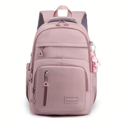 Stylish Waterproof Backpack with Large Capacity and Adjustable Strap for Laptops and School Essentials