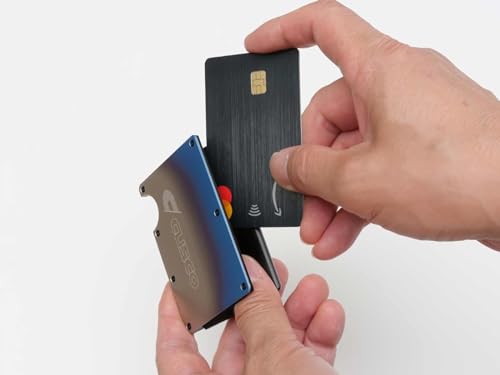 Cusco Titanium Card Holder Height 5.4 x Width 8.5cm N01-TI0-003