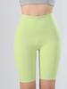 Pantaloncini da Yoga e Ciclismo Donna Asciugatura Rapida Solleva Glutei – Senza Cuciture, Vestibilità Aderente, Design a Cinque Punti