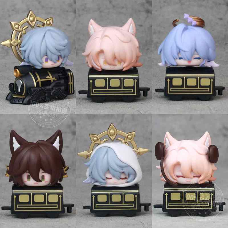 New Mihoyo V3 V2 V1 Genuine Honkai Star Rail Figure Trendy Stackable Toy Ornaments Children'S Birthday Gift