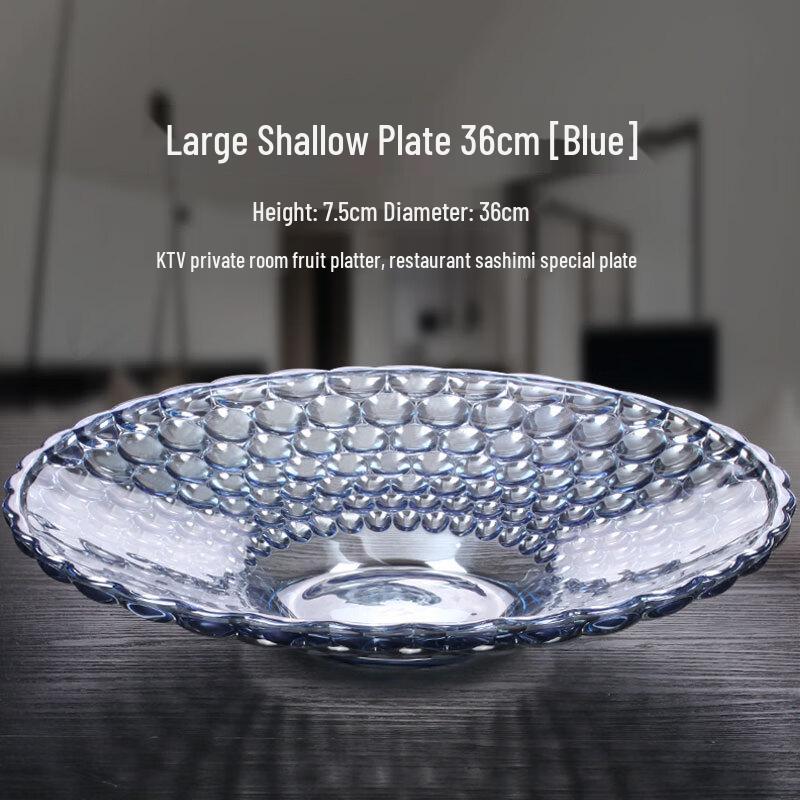 

Crystal Glass Snack Tray