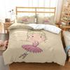 Ballet Girls Minimalist Fashion Bed Three Piece Set Customizable Bedding Set Soft And Comfortable Comforter Bedding Sets
