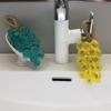 Grape Soap On Rope Handmade Translucent Fruit Shaped Soap Decorative Bathroom Travel Hanging Soap for Shower Sink