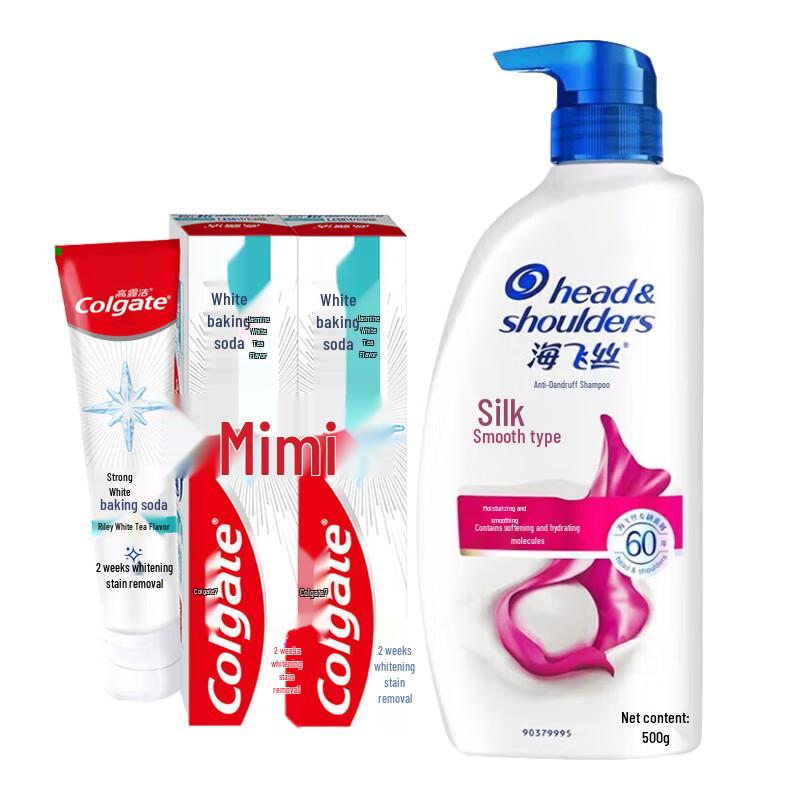 Colgate Toothpaste & Shampoo Family Bundle