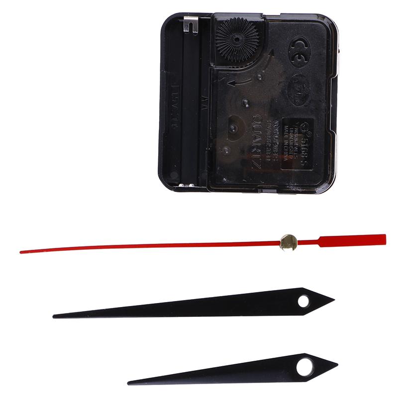 1 Set Hanging DIY Quartz Repair Movement Clock Mechanism Parts Quartz Watch Silent Wall Clock Movement With Needles