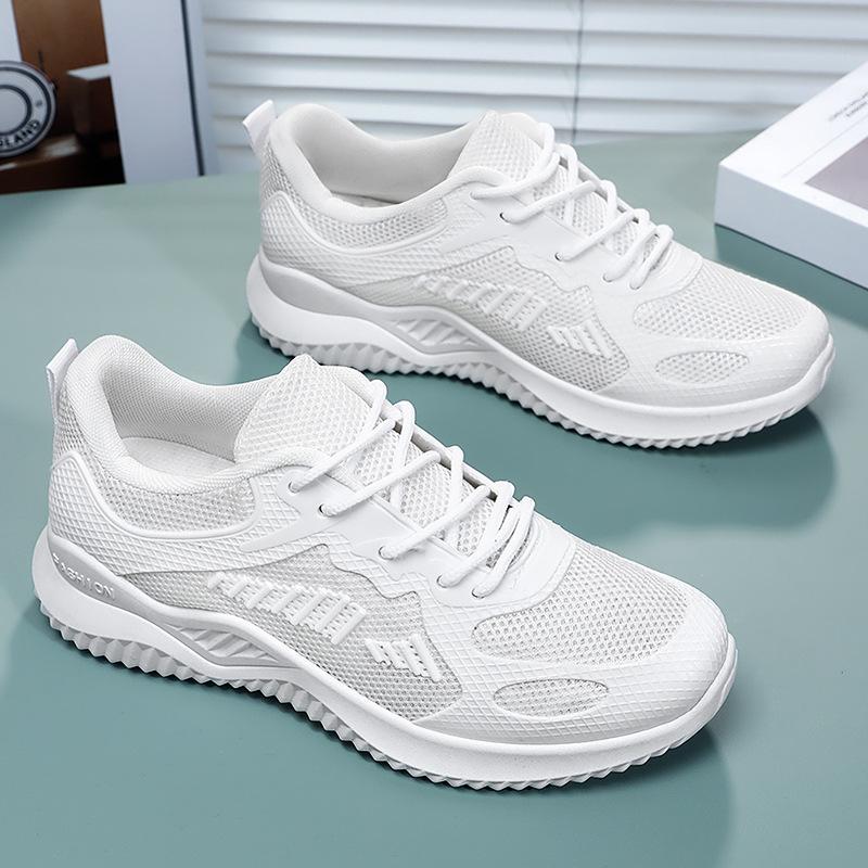Sneakers Women's Spring New Casual Breathable Running Shoes Soft-soled Women's Sports Shoes