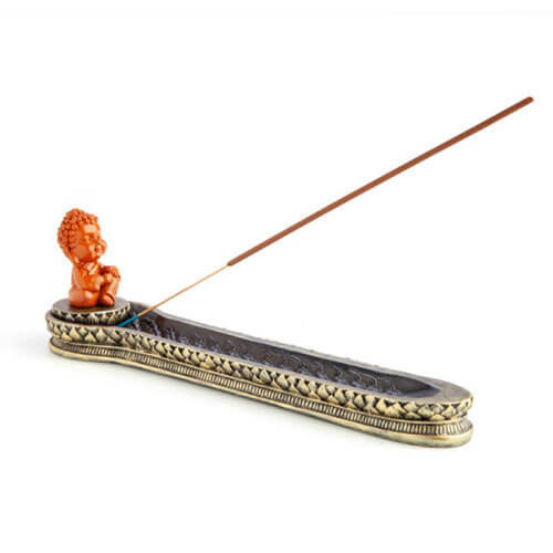 Incense Sticks Burner (Red Baby Buddha)