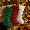 Exquisite Sequin Bow Christmas Stocking and Gift Bag Ornaments