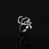 Silver Korean Tail Rings Protective Nail Rings Rings Sets Women Opening Rings Finger Nail Rings