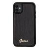 Guess Guhcn61Psfdgsk Iphone 11 / Xr 6.1 Czarny/Black Hardcase Sequin Script Metal