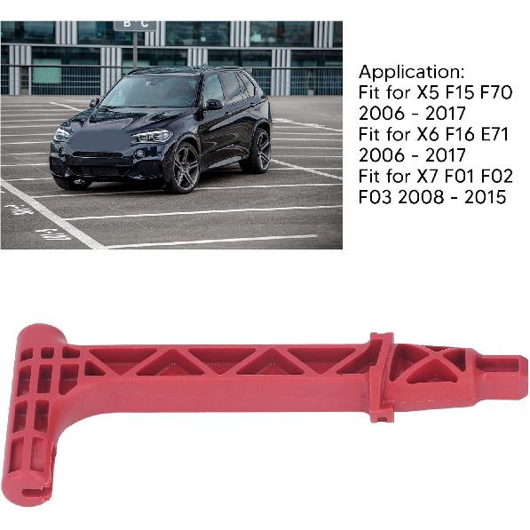 Handle F Parking Emergency Brake Handle 24507590395 Emergency Parking Brake Release Handle Coating Colorfast Unlocking for X5 X6 E70 E71 ABS