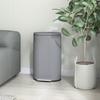30L Metal Kitchen Bin, with Soft-Close Lid - Grey