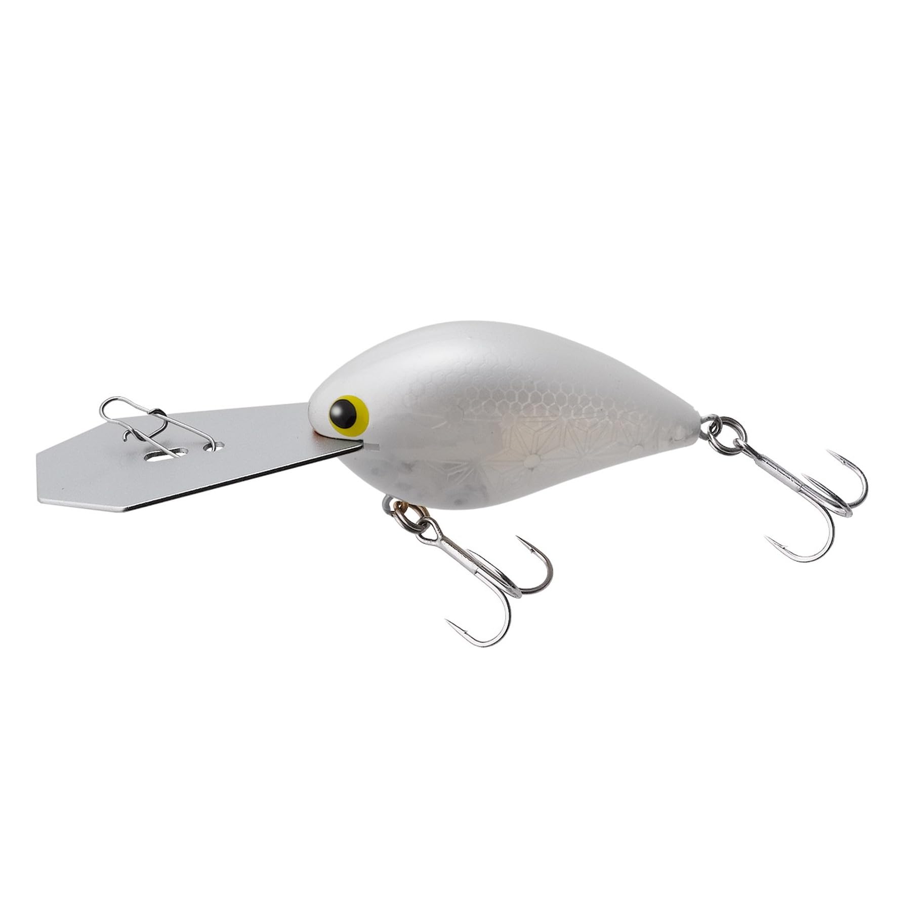 TIEMCO Воблер для басса TIEMCO Lures Cranky Darter 50R Bowsou Brilliant Pearl #004