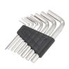 16PCS 1.5-6mm Hex Key Set Silver Hex Wrench Set Allen Key Wrench Set  For For instrument repair