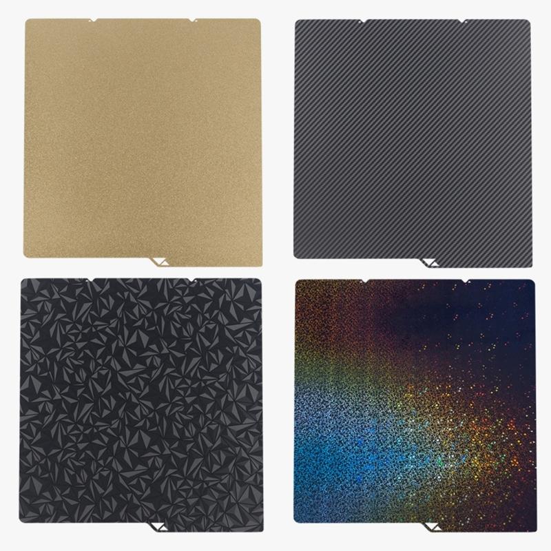 264x276mm PEI Sheet for S1C Build Plate Double Sided Textured Print Bed Flexible Spring Steel Platform Board 3D Printer