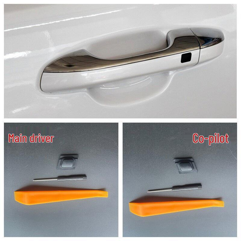 

Exterior Door Pull Handle & Switch for Hyundai Elantra, Tucson, Kia KX5 Single button cover (KX5 passenger side)