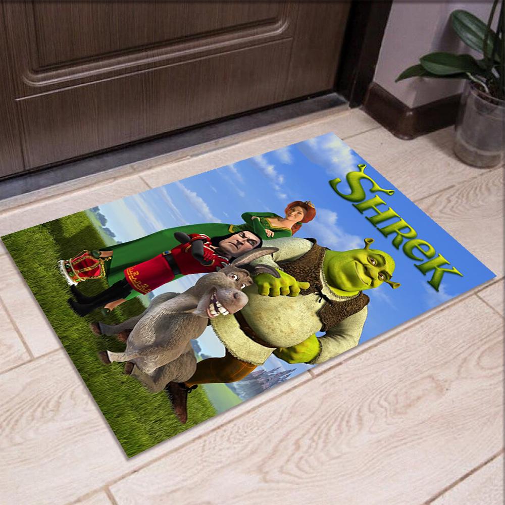 Shrek Printed Carpet,Rug,for Office Chair Living Room Bedroom Kitchen Room Decor Gifts.