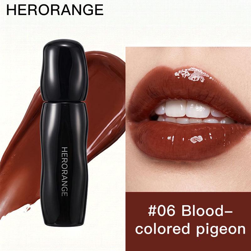 Fluffy Light Gauze Mirror Lip Glaze: Long-lasting, No Smudge, High Pigment, Moisturizing, Whitening Gloss 2.5g