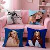Britney Spears Singer Pretty Cushion Cover Comfortable Reversible Pillow Cover Ideal for Car Sofa Bedroom & Beyond