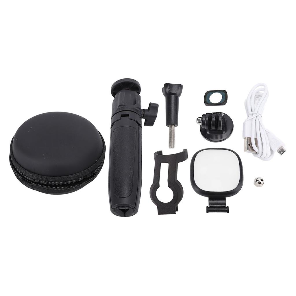 LED Video Light with Tripod 18 Filter and Bracket Soft Light 7 Modes 3 Color Temperature Portable