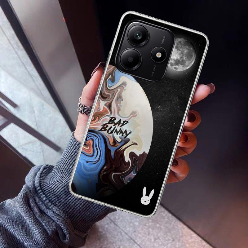Bad Bunny X100pre Phone Case For Xiaomi Redmi Note 15 14 14S 13 12S 12 Pro Plus 11S 11 10S 10 4G Cover 11E 11T 5G Print Fundas R