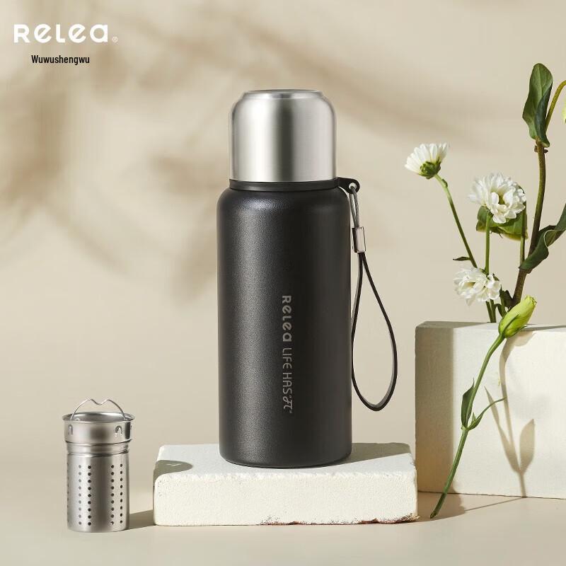 RELEA 316 Stainless Steel Tea Infuser Thermos Bottle