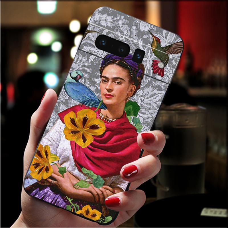 Phone Case For Google Pixel 10 Pro 9 Pro XL 9A 8 7 6 Pro Pixel 8A 7A 6A Pixel 8 7 6 5 Frida-Kahlo