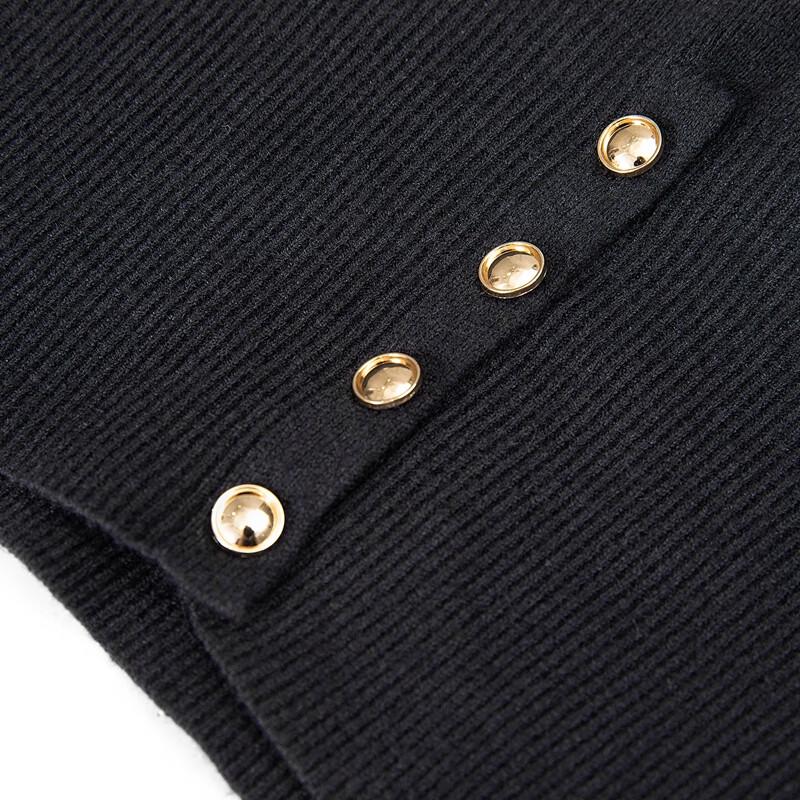 Women's Off-Shoulder Long Sleeve Knit Top