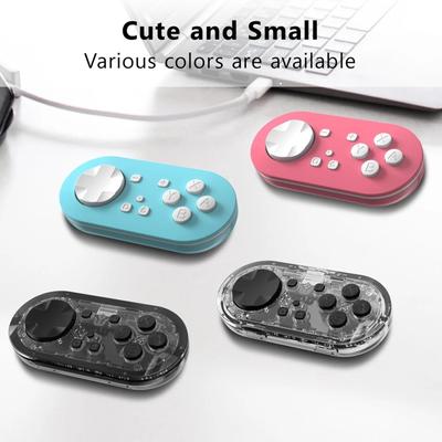 Meteor Light Key Chain Sized Mini Wireless Controller for Switch&Lite&OLED, PC, Android &MacOS with LED Lights KS54