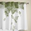Gradient Floral Sage Green Window Curtains for Living Room Home Bedroom Kitchen Decora Christmas Curtain