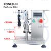 ZONESUN ZS-YTZL500S Manual Vacuum Pneumatic Perfume Filling Machine For Bottle Liquid Cologne Fragrance Scent Vial Beverage