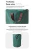 Waterproof Leaf Bag with Lid - Large Capacity Garden Compost Storage Bag