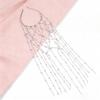 Stylish Imitation Pearls Headwear with Delicate Tassels Costume Headbands Ideal For Prom Gatherings And Casual Outfits