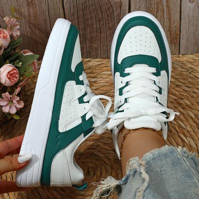 Koreańska wersja modne buty dla par z grubą podeszwą miękka podeszwa wygodne sportowe buty na co dzień sznurowane modne outdoorowe casualowe buty damskie