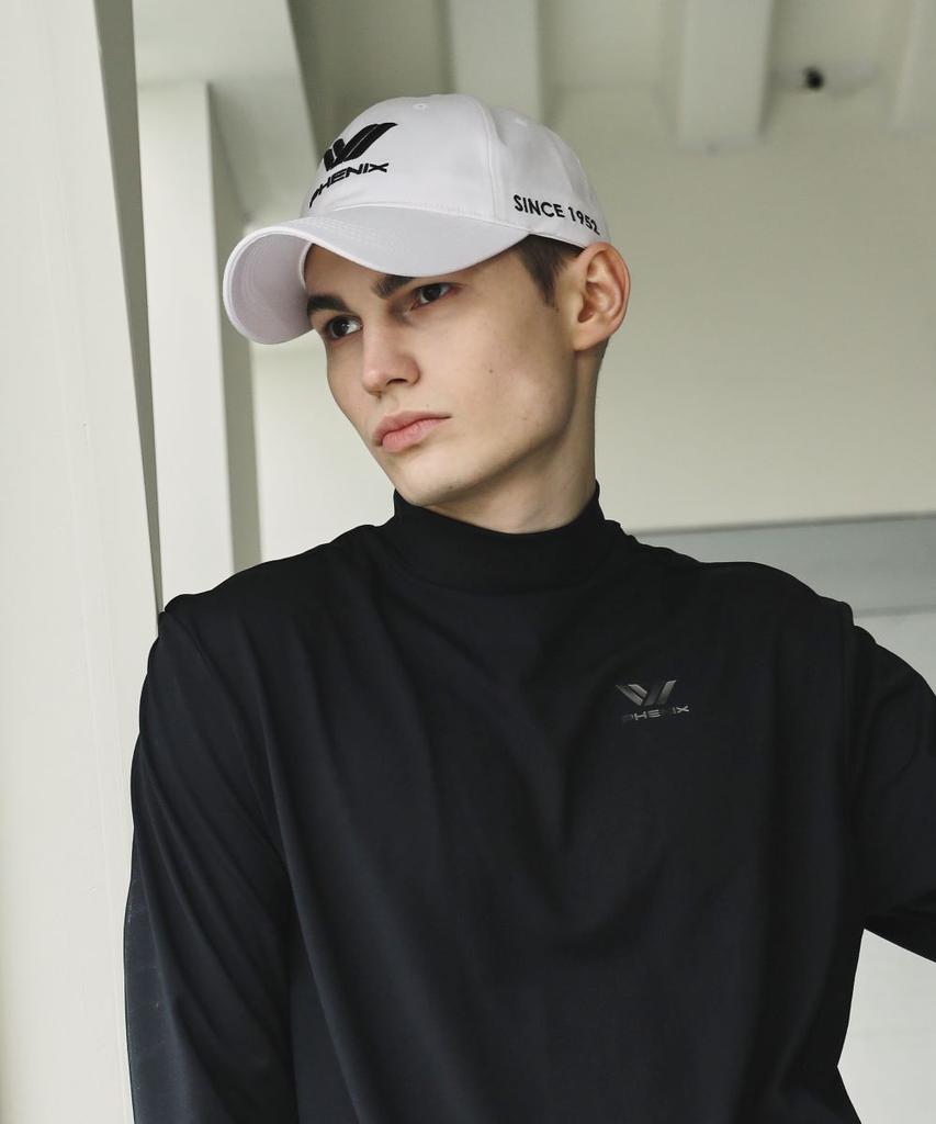 Pinigseu V Logo Sports Ball Cap [White]